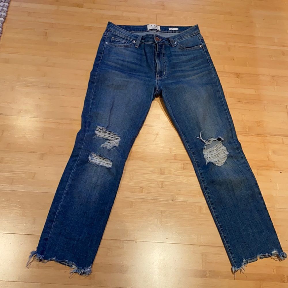 L.T.J Sienna straight leg ankle jeans